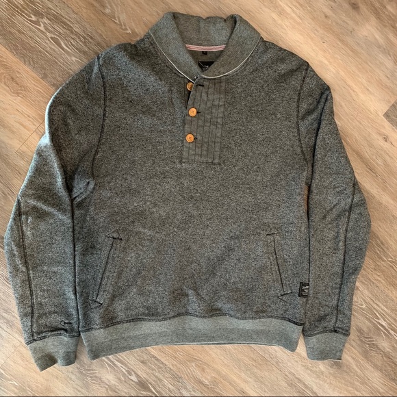 The Scifen Company - Shawl Collar Pullover Sweater - Picture 3 of 6